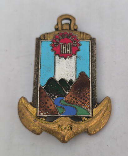 Insigne bataillon thai n - 1°, n-o