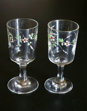 Paire Verre Liqueur Art