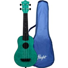 ukulélé soprano - Flight Travel Series - TUS65 Emerald Travel Ukulele