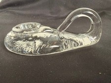 Bougeoir forme cygne en - en,