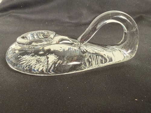 Bougeoir forme cygne - en, en