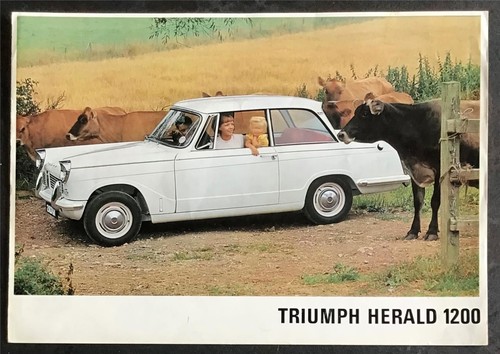 Triumph herald 1200 car - triumph, sales