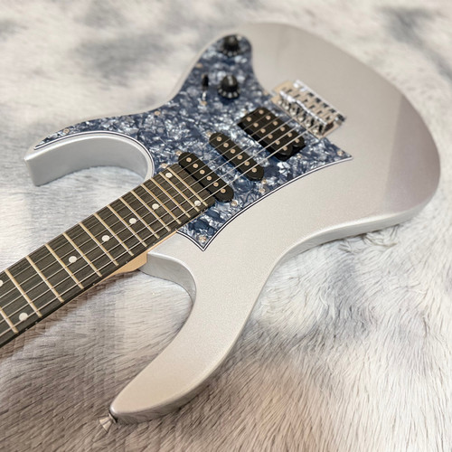 Electric guitar silver - st,