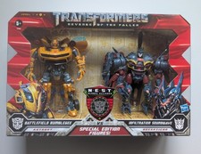 Figurine Battlefield Bumblebee vs. Infiltration Soundwave 97856 Transformers