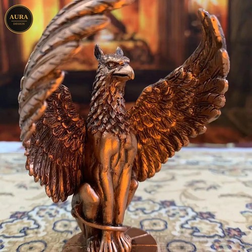 Statue griffon ailé effet