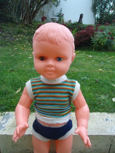 Poupee baigneur ancien - ,
