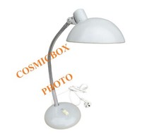 Lampe en métal indus années 50 de bureau table atelier Bauhaus Idell Manufrance