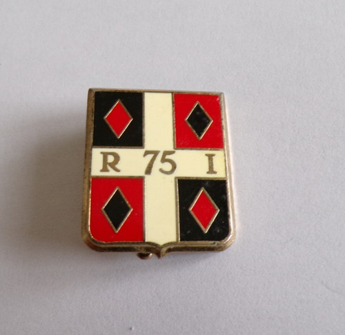 Insigne militaire - , 75°