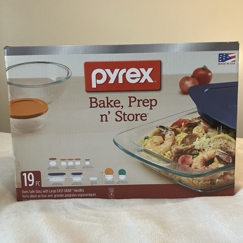 New old stock pyrex - pyrex, prep