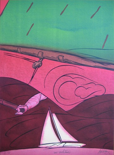 Adami valerio lithographie - adami,