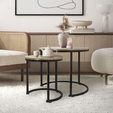 Table d'appoint de salon set