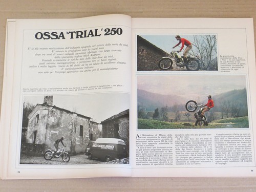Rivista motociclismo 1972 con - rivista,