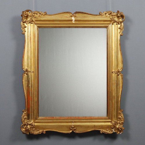 Miroir ancien bois sculpté - miroir,