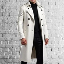 Manteau Chic En Cuir D'Agneau