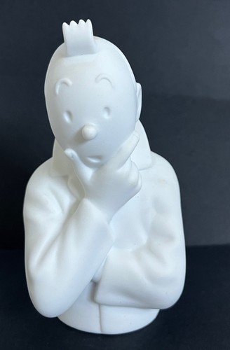 Herge figurine tintin pense - herge,