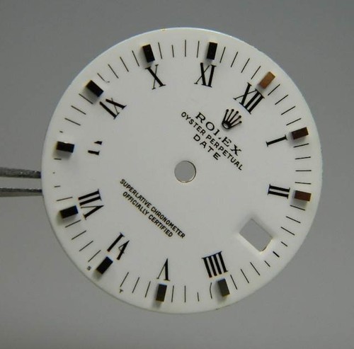 Rolex oyster date cadran