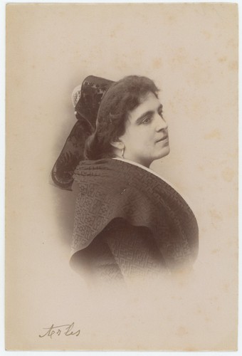 Portrait une arlésienne - portrait, d'une