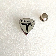 Pin's lapel pin pins EV VE Voiture électrique Logo marque TESLA Modèle S 3 X Y