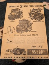 1952 Fordson Major Tractor New