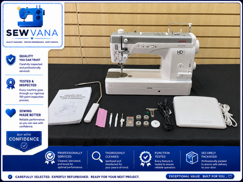 Janome hd9 heavy duty - janome,