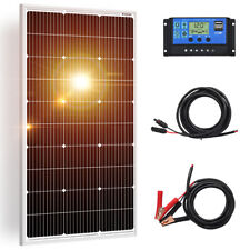 Dokio 100W Panneau Solaire Kit Rigide - Bateau, Caravane, Autonome
