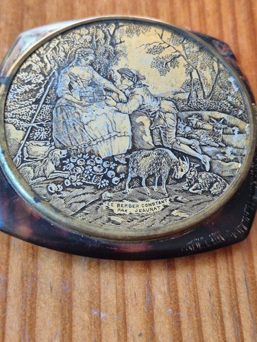 Poudrier ancien 1930-40