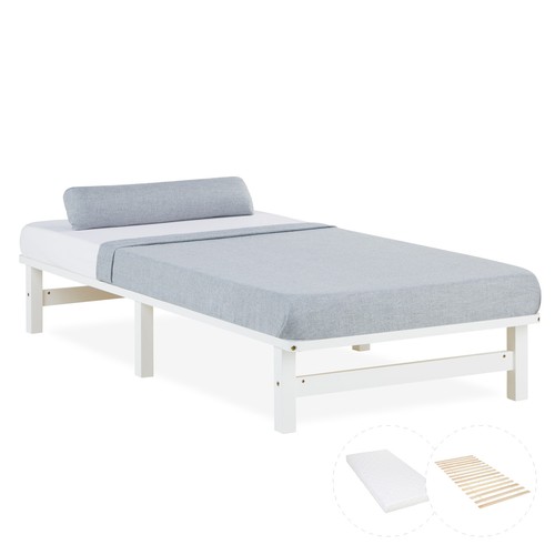Cadre lit 90x200 bois - lit,