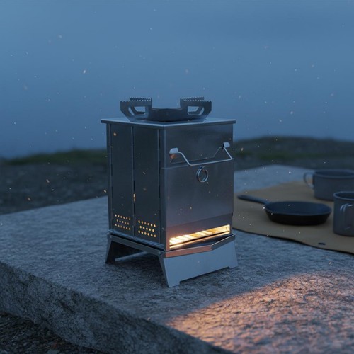 Barbecue pliable camping - pliable,