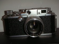 Canon IID (copie Leica)argentique télémétrique  avec Canon 50mm 1.8