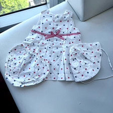 Baby kid set Dress + pants +