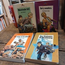 lot de 4 livres signe de piste