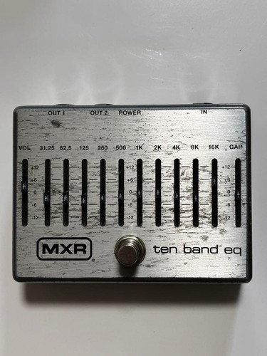 Mxr ten band silver m108s - band, eq
