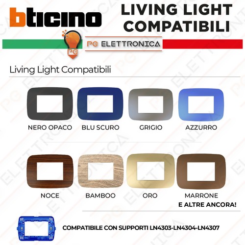 Placques bticino living light - living,