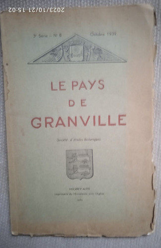 Revue pays granville - le,