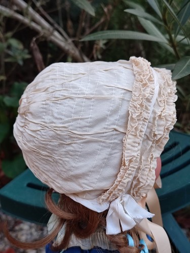 Ancien bonnet baptême - de,