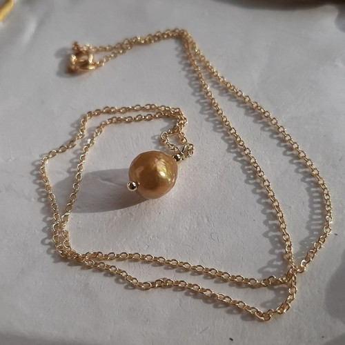 Collier perle culture - en,