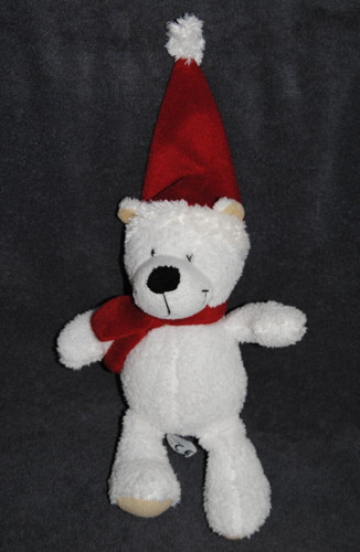 Doudou ours blanc kinder - 🍀doudou,