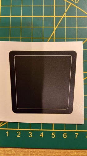 Sticker autocollant cache - autocollant,