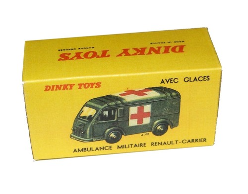 Dinky toys boîte repro f - boîte,