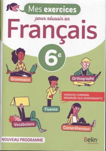 Cahier français mes - cahier, 6e