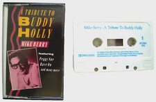 1986  MIKE BERRY and the Outlaws "Tribute to Buddy Holly" K7 Cassette État Neuf