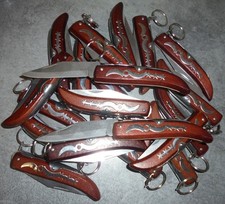 NEUF LOT 20 COUTEAU DE POCHE PLIANT A PALME CRAN STYLE OKAPI SANS MARQUE CRA-CRA