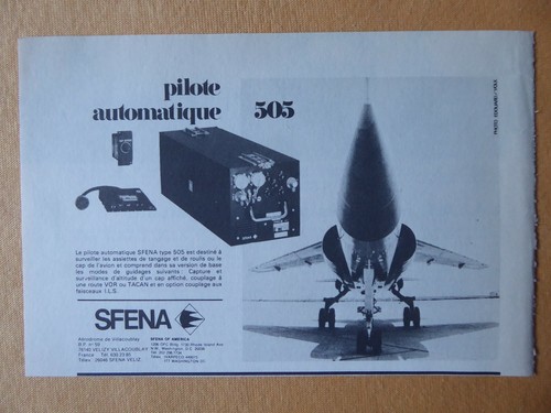 1974 pub sfena pilote - sfena,