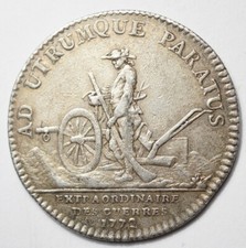 LOUIS XV : JETON ARGENT