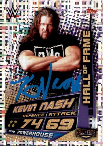 Kevin nash diesel signed - nash,