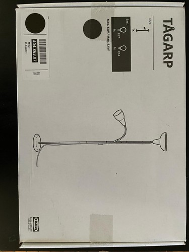 Lampe targarp ikea noire - targarp,