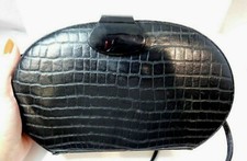 Sac À Main En Cuir Noir À