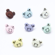 Boutons Tête de Ourson 15 x