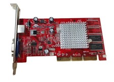 Carte graphique GeForce4 MX4000 AGP 8X 64MB VGA S-Video rétro gaming
