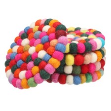 5 Dessous de verre ronds en